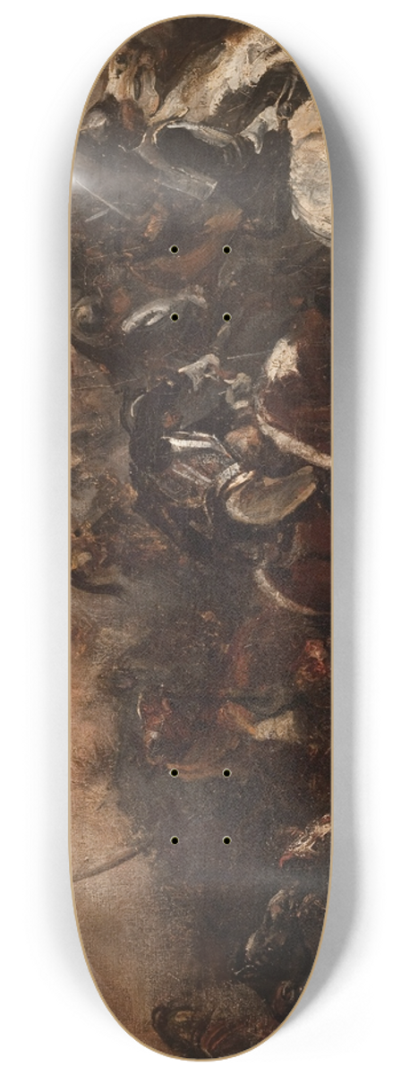 Piotr Michaowski - The Battle of Mozhaisk 8.25 inch art skate deck