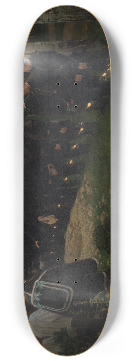 Piotr Stachiewicz - Miners Funeral 8.25 inch art skate deck