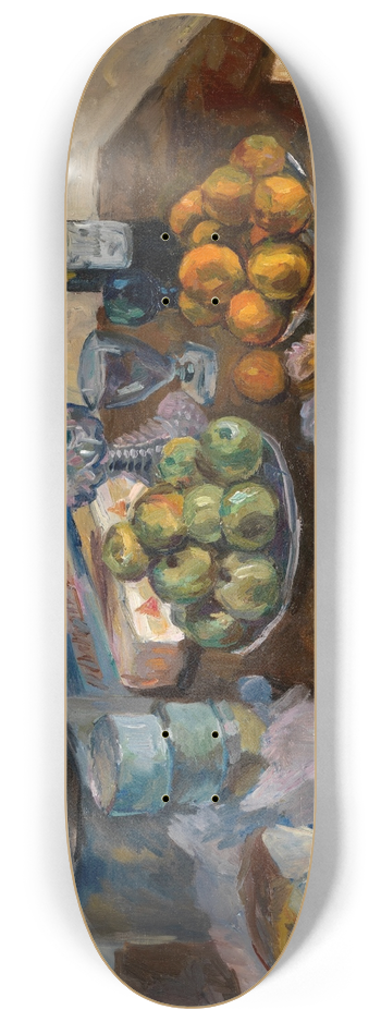 Aristarkh Lentulov - Still Life with Cakes and Fruit 8.25 inch art skate deck