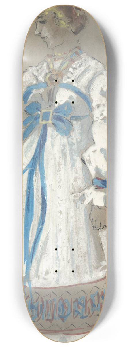 Plinio Codognato - Olga 8.25 inch art skate deck