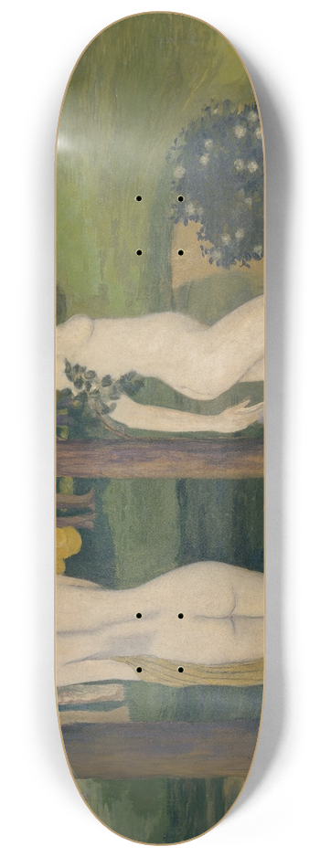 Aristide Maillol - Deux nus dans un paysage 8.25 inch art skate deck