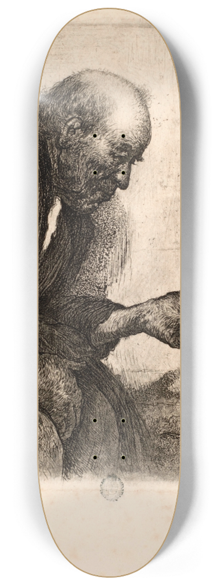 Po Collivadino - El mendigo 8.25 inch art skate deck