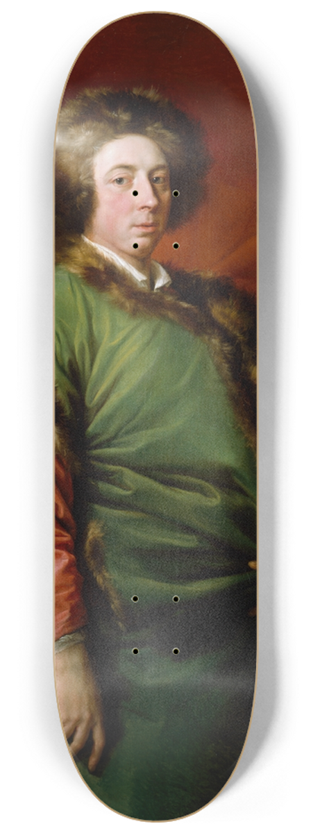 Pompeo Batoni - Portrait of Joseph Leeson, later 1st Earl of Milltown (1711-1783) 8.25 inch art skate deck