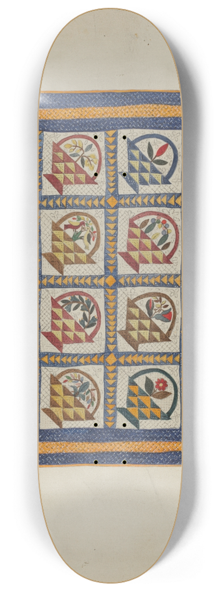 Arlene Perkins - Coverlet 8.25 inch art skate deck