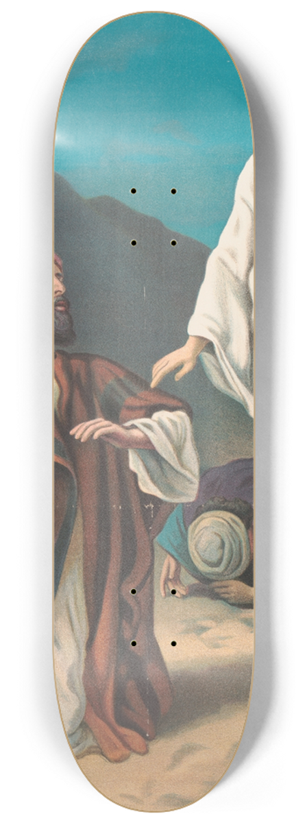 Providence Lith. Co - The transfiguration 8.25 inch art skate deck