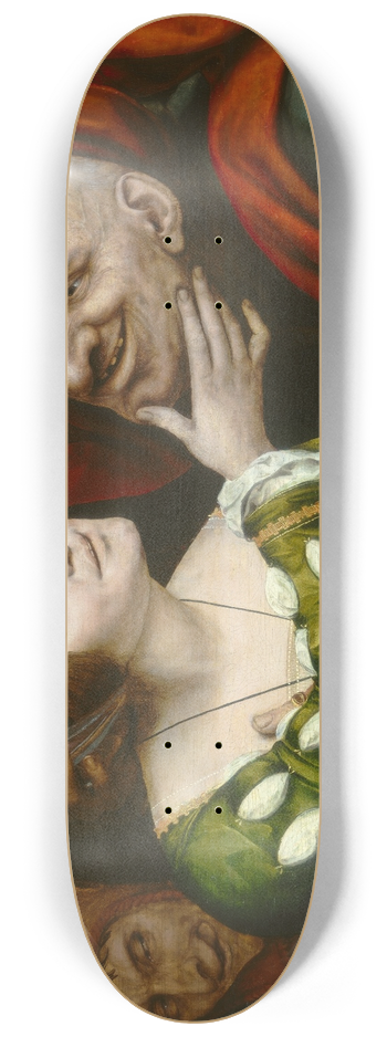 Quentin Massys - Ill-Matched Lovers 8.25 inch art skate deck