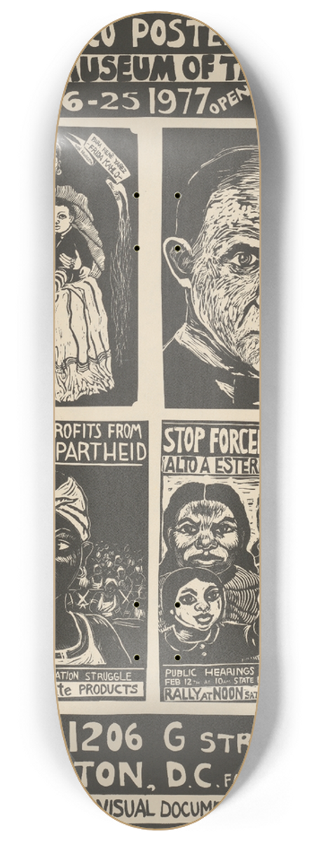 Rachael Romero - Exhibit at Museum of Temporary Art 8.25 inch art skate deck