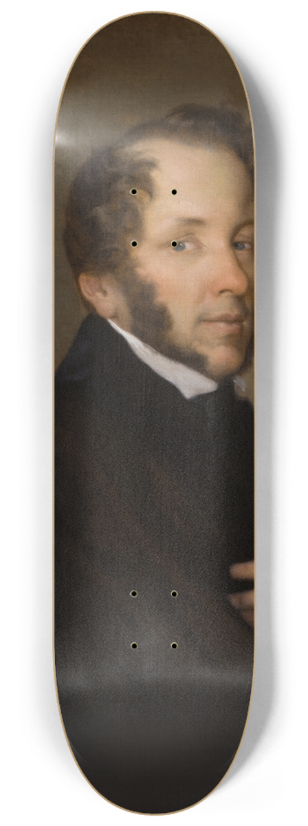 Rafa Hadziewicz - Portrait of Antoni Wentzel 8.25 inch art skate deck