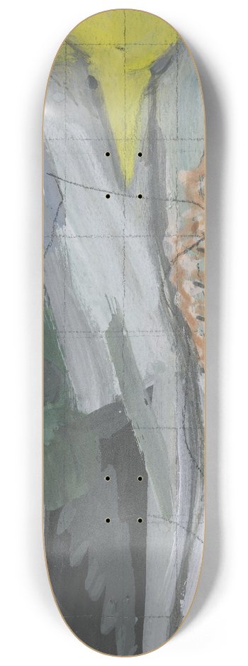 Ragnhild Keyser - Komposisjon med fisk 8.25 inch art skate deck