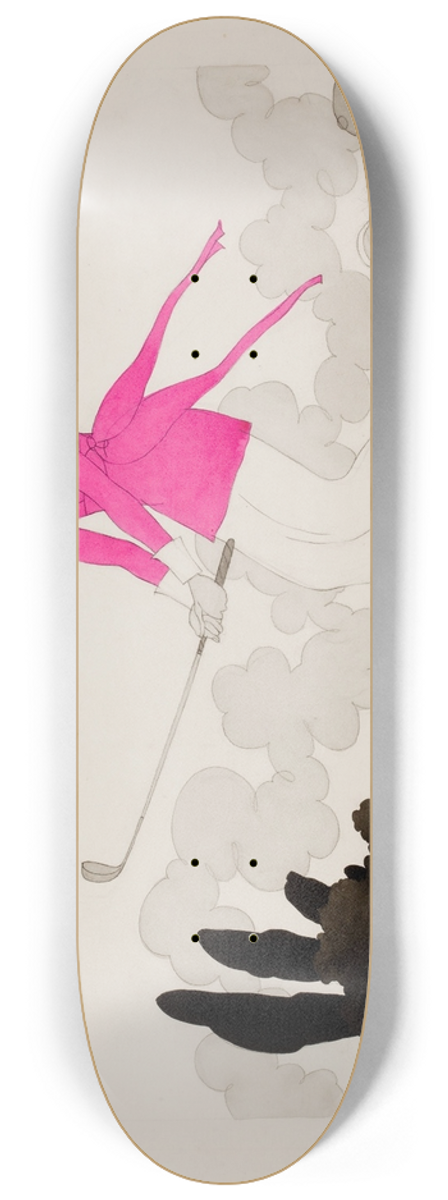 Ralph Barton - Good Looks 8.25 inch art skate deck
