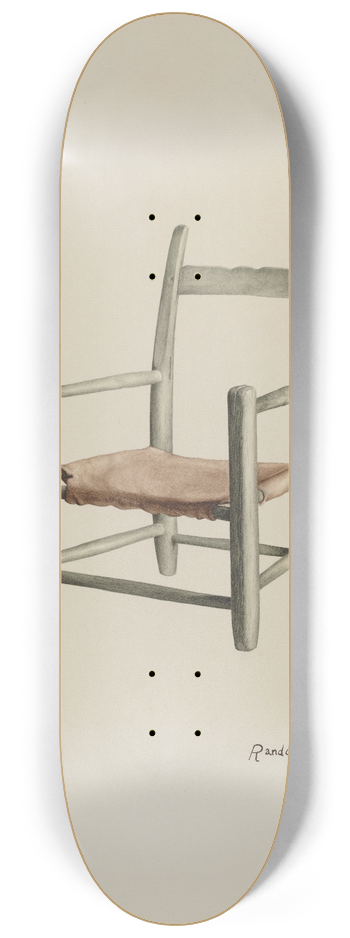Randolph Atkinson - Childs Chair 8.25 inch art skate deck
