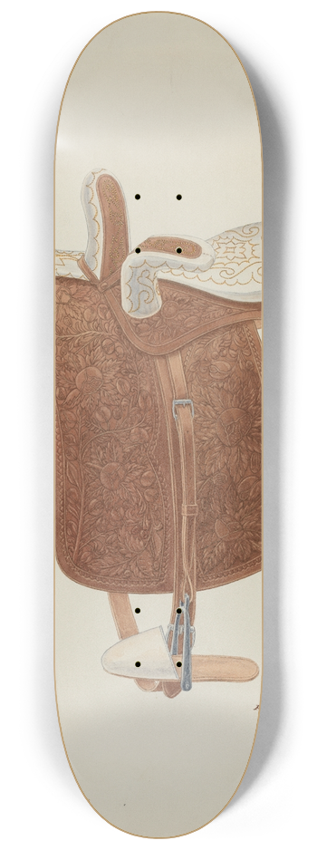 Randolph F. Miller - Side Saddle 8.25 inch art skate deck