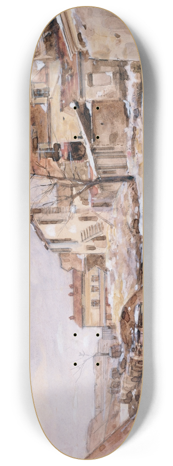 Raoul Arus - Sige de Paris 8.25 inch art skate deck