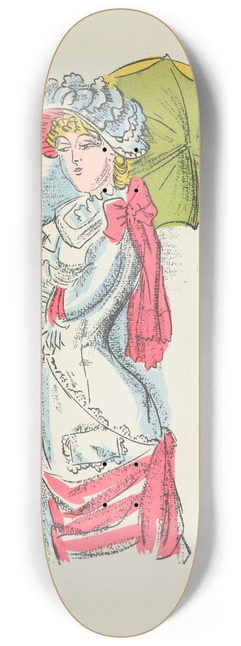 Raoul Dufy - Madrigaux pl 15 8.25 inch art skate deck