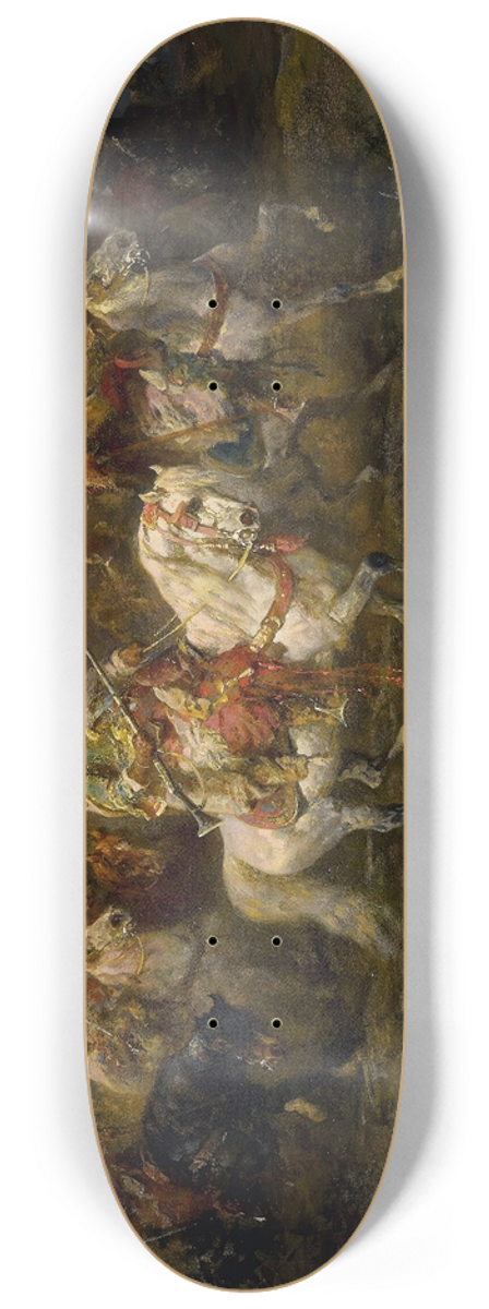 Adolf Schreyer - Arabian Horseman 8.25 inch art skate deck