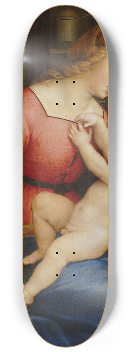 Raphael - La Madone De La Maison Dorlans 8.25 inch art skate deck