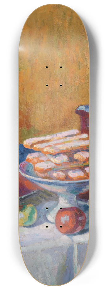 Armand Guillaumin - Nature Morte Aux Biscuits 8.25 inch art skate deck