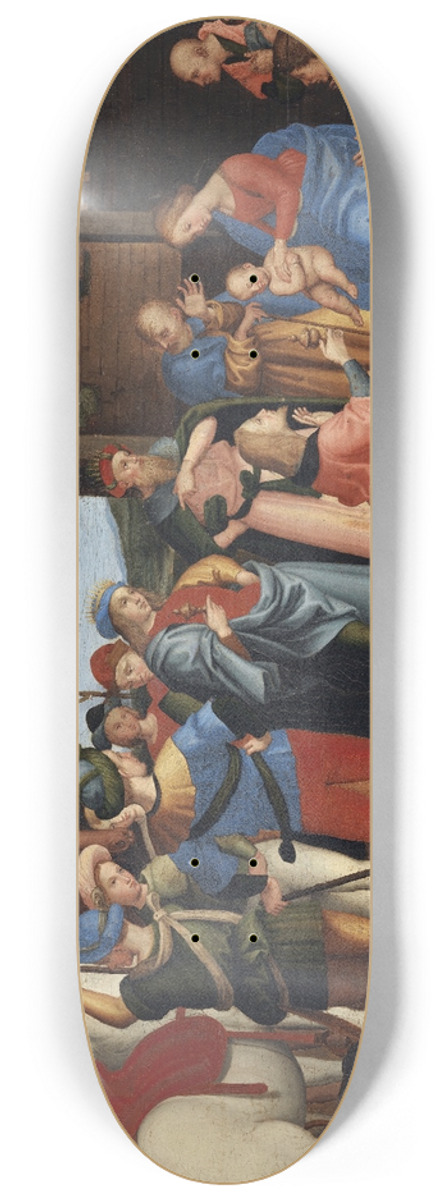 Raphael - The Adoration of the Kings 8.25 inch art skate deck