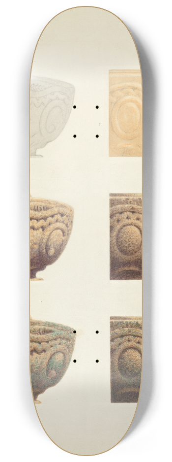 Raymond E. Noble - Technique Demo (Architectural Detail) 8.25 inch art skate deck