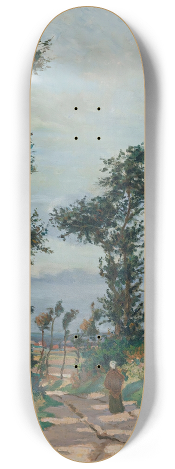 Armand Guillaumin - Paysage Dle De France 8.25 inch art skate deck
