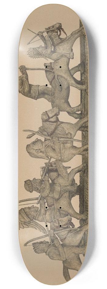 Raymond Neumann - Indians 8.25 inch art skate deck