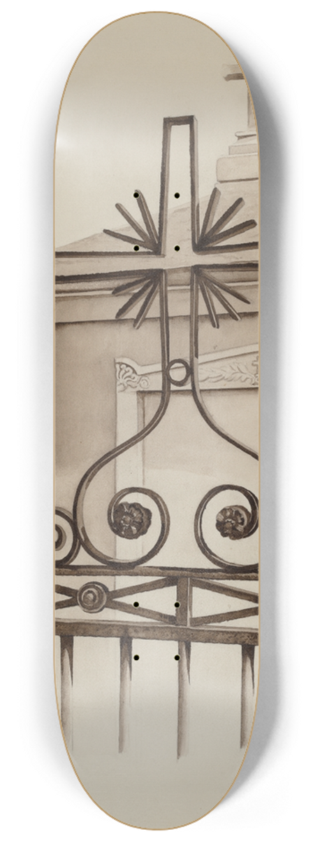 Ray Price - Cross 8.25 inch art skate deck