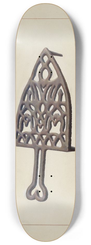 Regina Henderer - Iron Holder 8.25 inch art skate deck