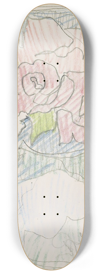 Reijer Stolk - Bloemen in een vaas 8.25 inch art skate deck