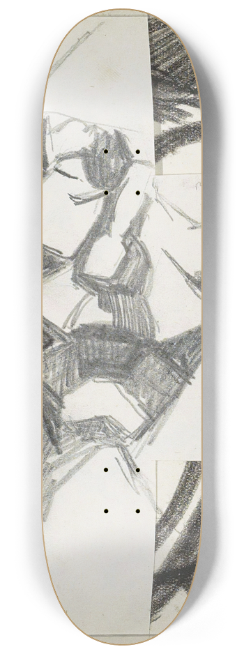 Reijer Stolk - Kop 8.25 inch art skate deck