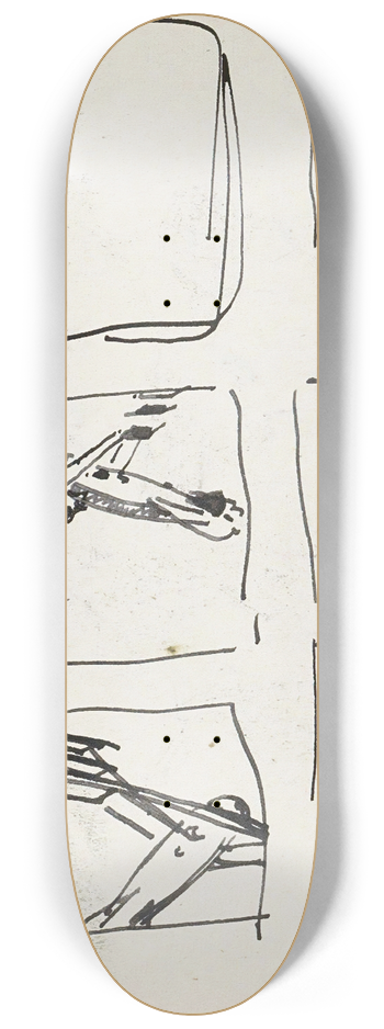 Reijer Stolk - Studies 8.25 inch art skate deck