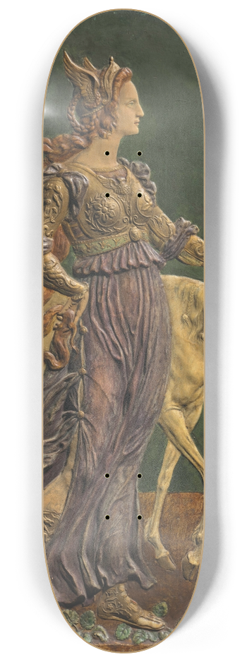 Armand Point - La Dame  la Licorne 8.25 inch art skate deck