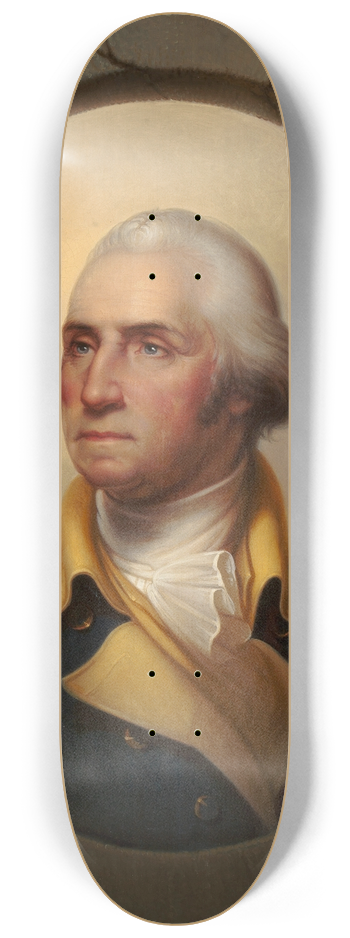 Rembrandt Peale - George Washington 8.25 inch art skate deck