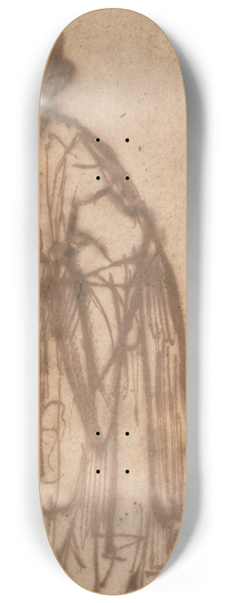 Rembrandt van Rijn - Old Man Leaning on a Stick 8.25 inch art skate deck