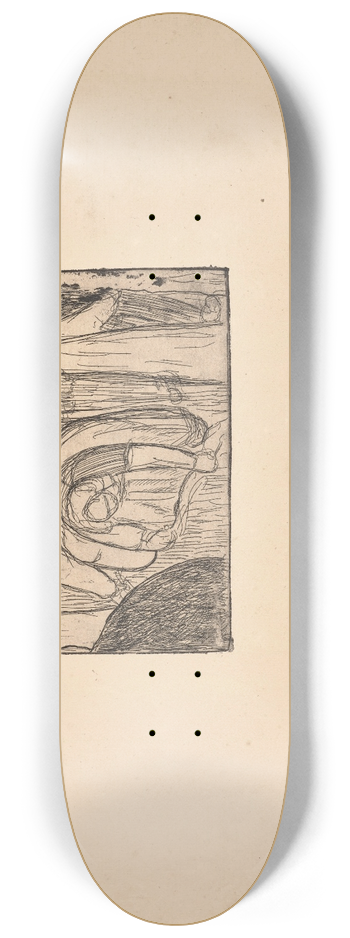 Armand Seguin - Ramasseurs de chanvre 8.25 inch art skate deck