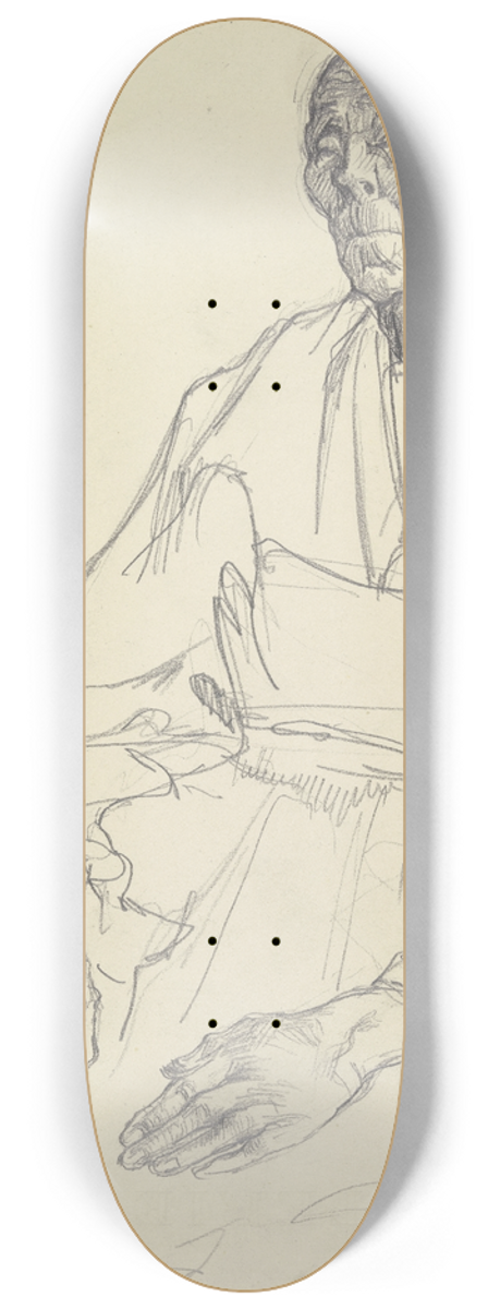 Armin Stern - Bretonische Buerin 8.25 inch art skate deck