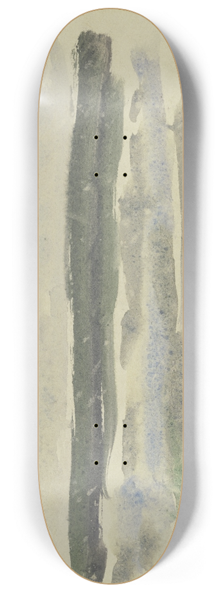 Arno Knig - Surge during rain 8.25 inch art skate deck