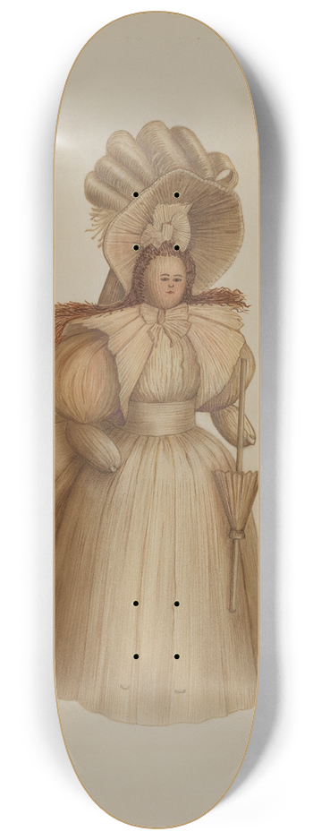 Rex F. Bush - Doll 8.25 inch art skate deck