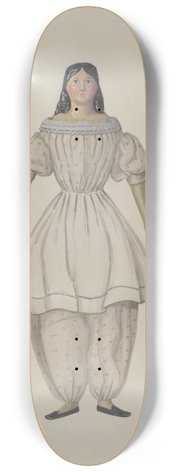 Rex F. Bush - Doll  Martha 8.25 inch art skate deck