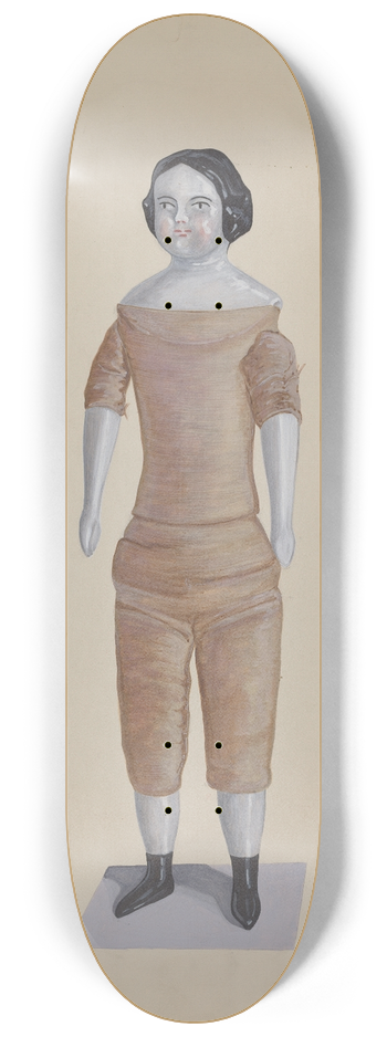 Rex F. Bush - Doll  Nancy Lou 8.25 inch art skate deck