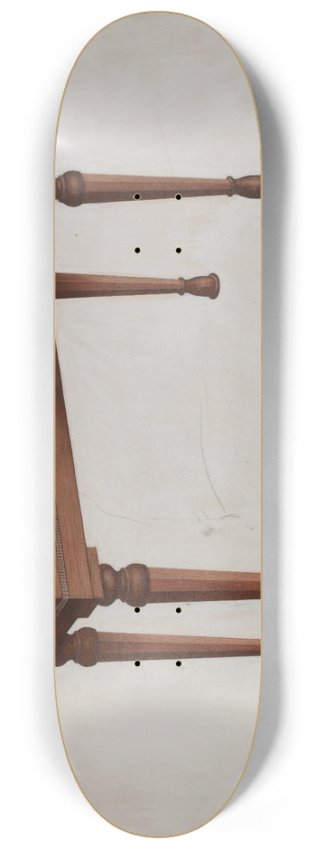 Rex F. Bush - Dulcimer 8.25 inch art skate deck