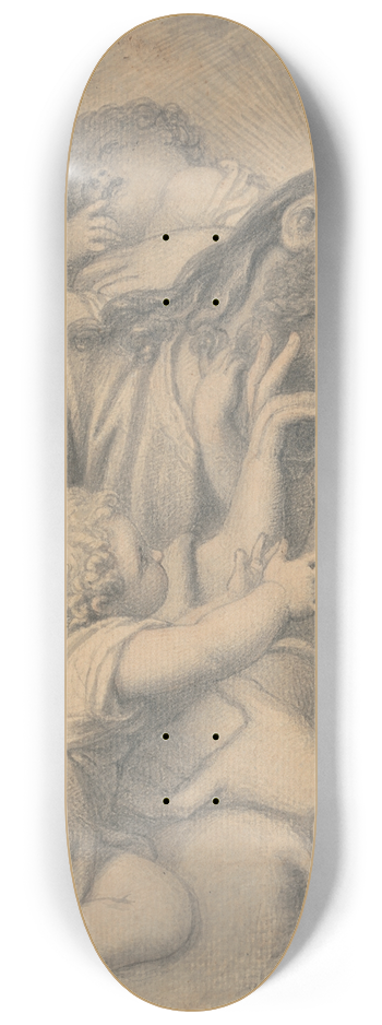 Richard Cosway - Christ Blessing Little Children 8.25 inch art skate deck