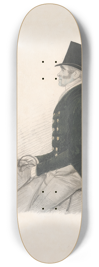 Richard Dighton - Reverend Moore 8.25 inch art skate deck