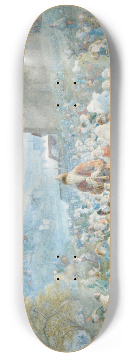 Richard Doyle - The Pied Piper of Hamelin 8.25 inch art skate deck