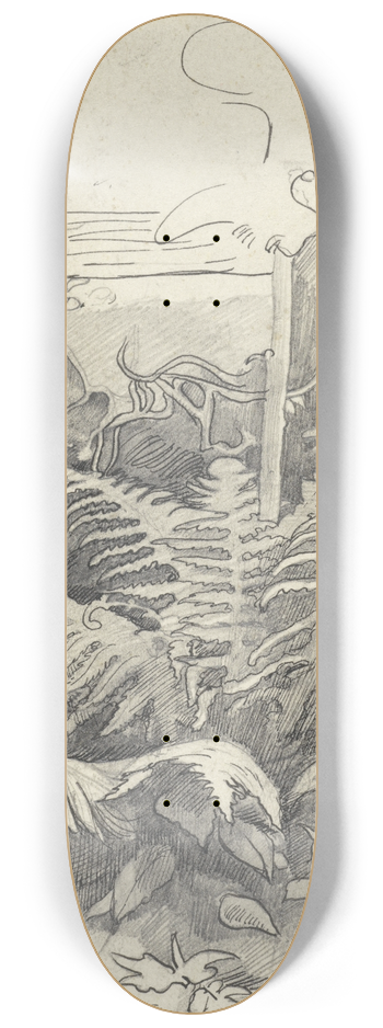 Richard Nicolas Roland Holst - Fern 8.25 inch art skate deck