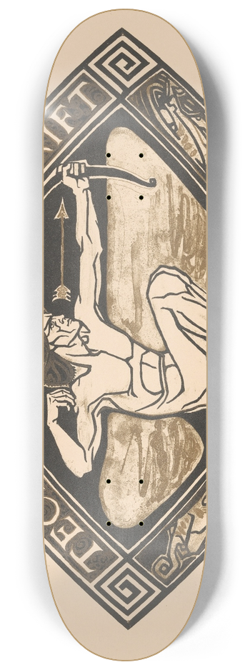 Richard Nicolas Roland Holst - Omslagontwerp voor; Technisch Tijdschrift, 1914 8.25 inch art skate deck