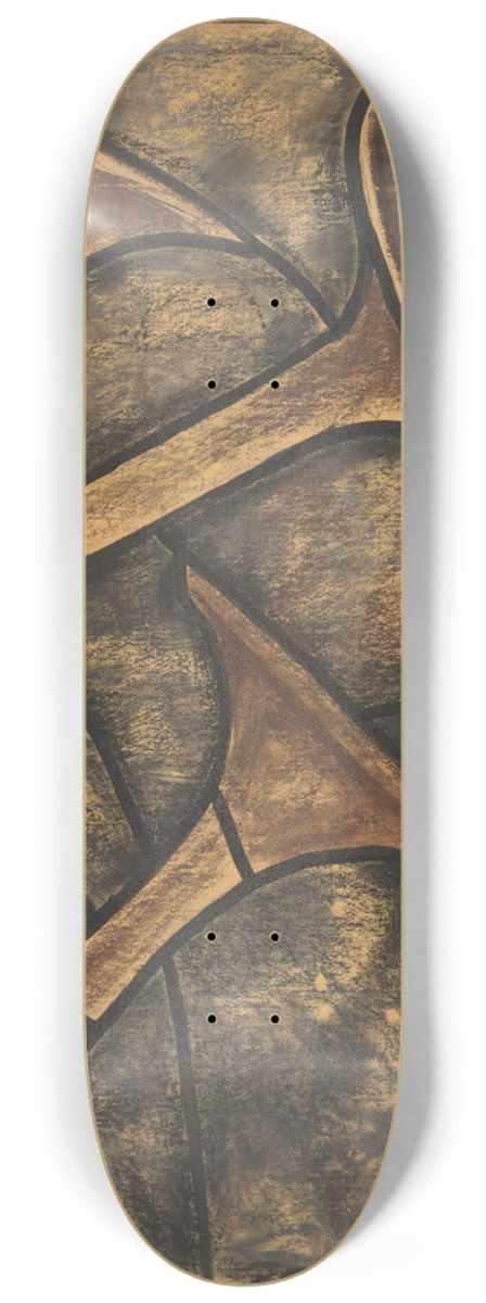 Richard Nicolas Roland Holst - Ontwerp voor raam in het Noordertransept in de Dom te Utrecht 6 8.25 inch art skate deck