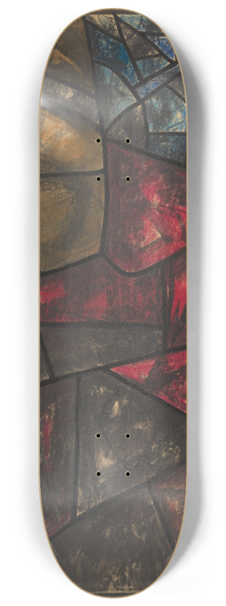 Richard Nicolas Roland Holst - Ontwerp voor raam in het Noordertransept in de Dom te Utrecht 7 8.25 inch art skate deck