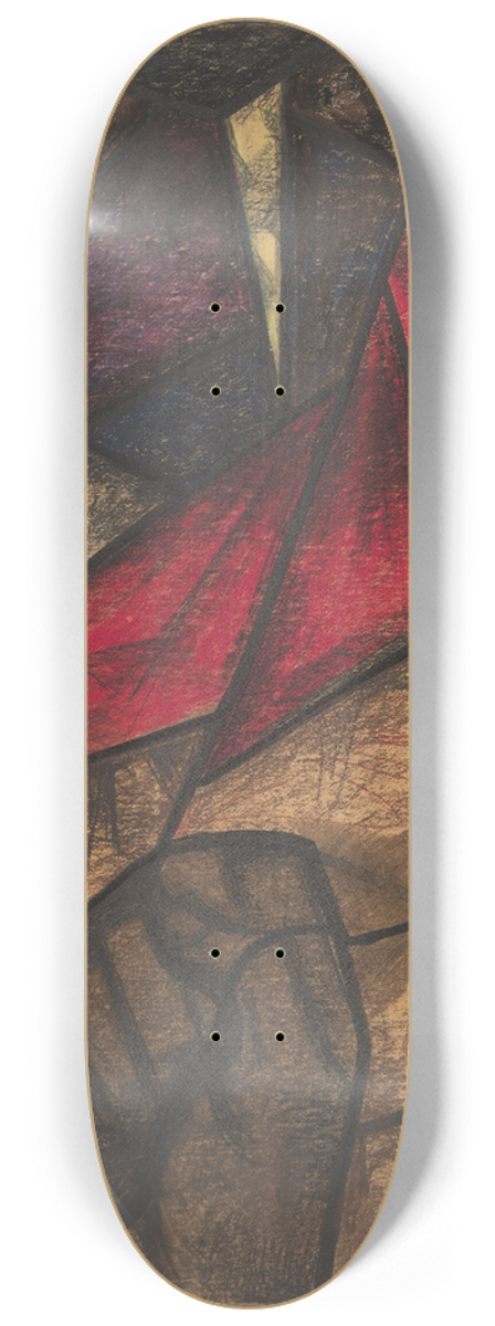Richard Nicolas Roland Holst - Ontwerp voor raam in het Noordertransept in de Dom te Utrecht 8.25 inch art skate deck