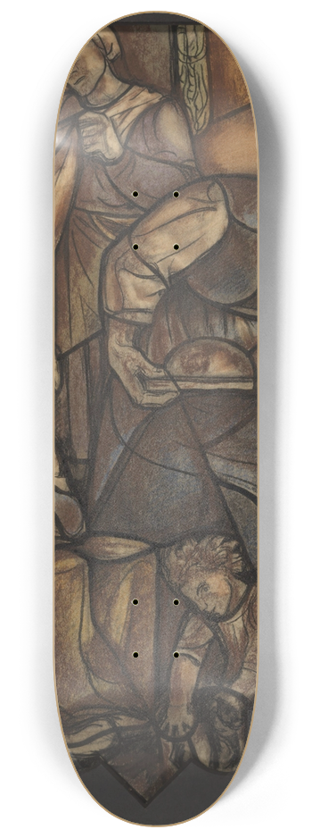 Richard Nicolas Roland Holst - Ontwerp voor raam in het Stadhuis in Amsterdam 8.25 inch art skate deck