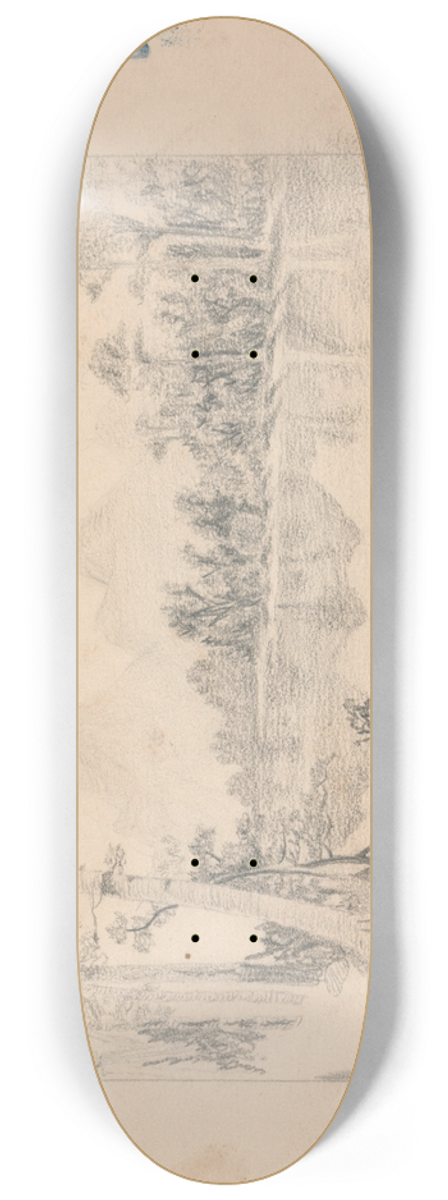 Richard Pettigrew Leitch - Landscape 8.25 inch art skate deck